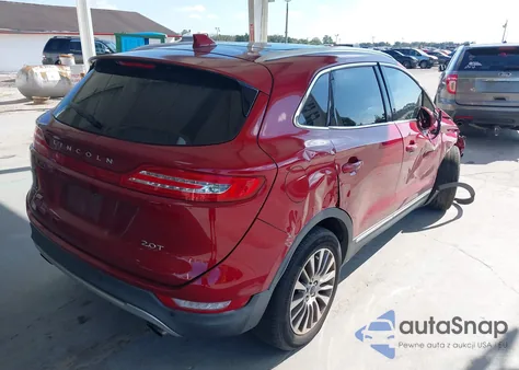 2018 Lincoln Mkc Reserve z USA, uszkodzony, nr VIN 5LMCJ3C98JUL22801